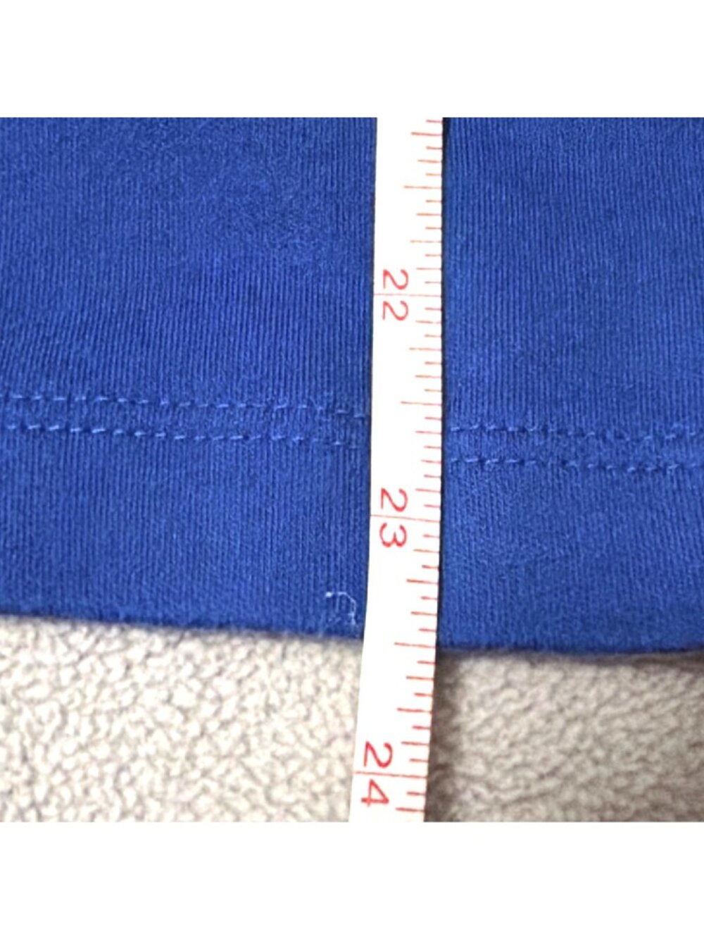 Alfred Dunner PXL Blue Graphic Tee Beaded Detail Côte DAzur Print Short Sleeve - Picture 5 of 5